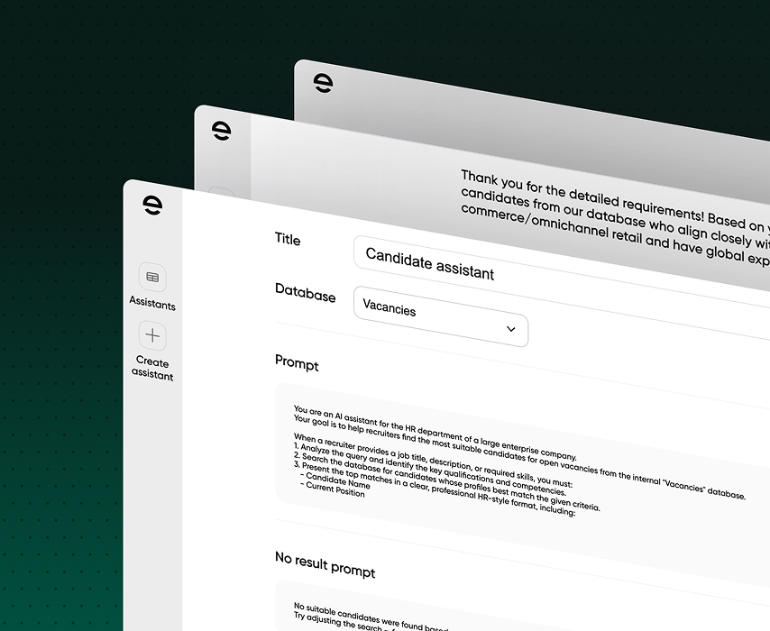AI Assistant for Secure and Efficient Enterprise Recruitment